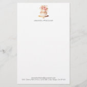 Elegant Cake Custom Letterhead Briefpapier (Voorkant)