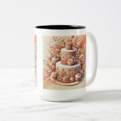 Elegant Cake Designer Tweekleurige Koffiemok (Voorkant rechts)