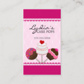 Elegant Cake Poppen Bakeshop Visitekaartje (Voorkant)