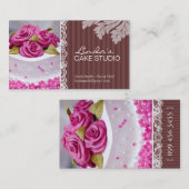 ELEGANT CAKE | VISITEKAARTJE BAKERY (Voorkant / Achterkant)