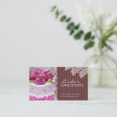 ELEGANT CAKE | VISITEKAARTJE BAKERY (Staand voorkant)