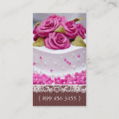 ELEGANT CAKE | VISITEKAARTJE BAKERY (Achterkant)