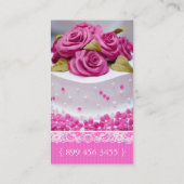 ELEGANT CAKE | VISITEKAARTJE BAKERY (Achterkant)