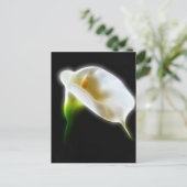 Elegant Calla Lily Flowers 3 Modern Briefkaart (Staand voorkant)