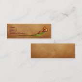 Elegant Calla Mini Visitekaartje (Voorkant / Achterkant)