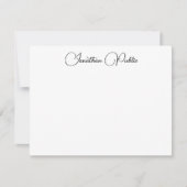 Elegant Calligraded Name Trendy Script Sjabloon (Voorkant)