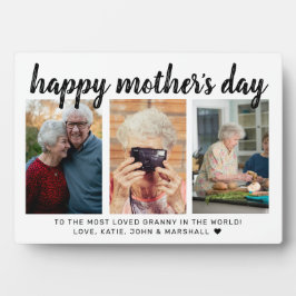 Elegant Calligrafie 3 Fotodag oma Fotoplaat