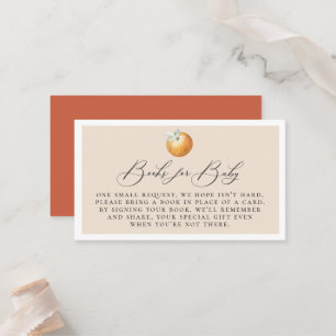 Elegant Calligrafie Book Request Enclosure Card Plaatskaartje