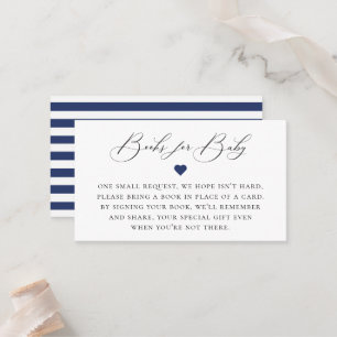 Elegant Calligrafie Book Request Enclosure Card Plaatskaartje
