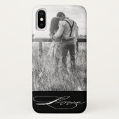 Elegant Calligrafie | Foto iPhone-draagtas Case-Mate iPhone Case (Achterkant)