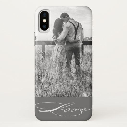 Elegant Calligrafie | Foto iPhone-draagtas Case-Mate iPhone Case (Achterkant)