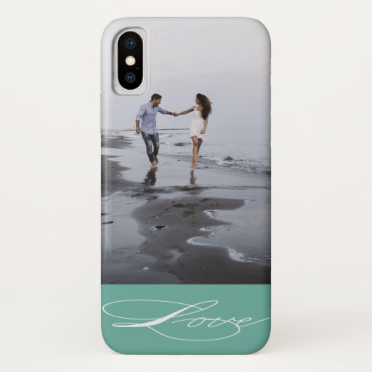 Elegant Calligrafie | Foto iPhone-draagtas Case-Mate iPhone Case (Achterkant)