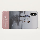 Elegant Calligrafie | Foto iPhone-draagtas Case-Mate iPhone Case (Achterkant (horizontaal))