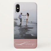 Elegant Calligrafie | Foto iPhone-draagtas Case-Mate iPhone Case (Achterkant)