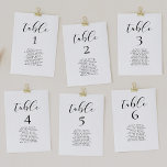 Elegant calligrafie-ontwerpkaarten kaart<br><div class="desc">Een elegant design-collectie,  ideaal voor een chic en modern huwelijk. Volledig aanpasbare tekstkleuren.</div>