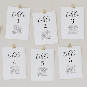 Elegant calligrafie-ontwerpkaarten kaart