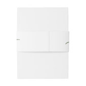 Elegant Calligrafie Prettige feestdagen Kerstmis Uitnodigingen Wikkel (Achterkant Voorbeeld)