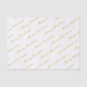 Elegant Calligrafie voor fijne kerst Tissuepapier (Voorkant)