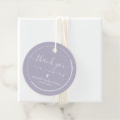 Elegant Calligrafiroze Baby shower Dank u wel Bedankjes Labels (In situ)