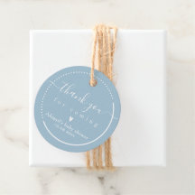 Elegant Calligraphy Blue Baby shower "Dankuwel"