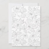 Elegant Calligraphy Classic Vrijgezellenfeest Kaart (Achterkant)