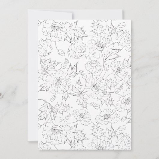 Elegant Calligraphy Classic Vrijgezellenfeest Kaart (Achterkant)