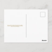 Elegant Calligraphy Merry kerst Briefkaart (Achterkant)