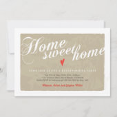 Elegant Calligraphy Moderne Housewarming Invitatio Kaart (Voorkant)