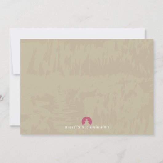 Elegant Calligraphy Moderne Housewarming Invitatio Kaart (Achterkant)