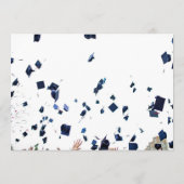 Elegant Calligraphy Photo High School Afstuderen Aankondiging (Achterkant)