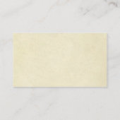 Elegant Calligraphy Professional Visitekaartje (Achterkant)