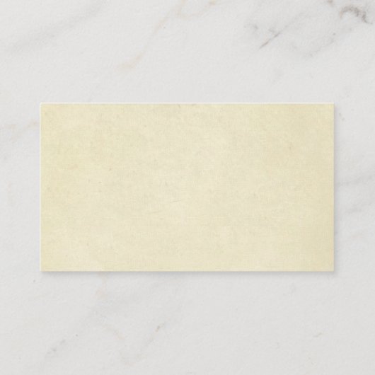 Elegant Calligraphy Professional  Visitekaartje (Achterkant)