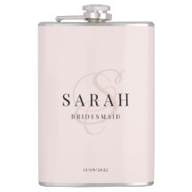 Elegant Calligraphy Roos Monogram Bridesmaid Gift