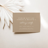 Elegant Calligraphy RSVP Online Wedding Website
