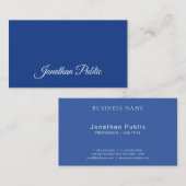 Elegant Calligraphy Script Luxury Professional Visitekaartje (Voorkant / Achterkant)