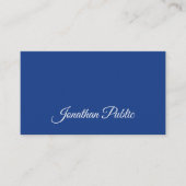 Elegant Calligraphy Script Luxury Professional Visitekaartje (Voorkant)