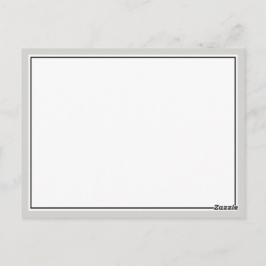 Elegant Calligraphy Script Wedding Reception Briefkaart (Achterkant)