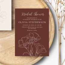 Elegant Calligraphy Simple Vrijgezellenfeest