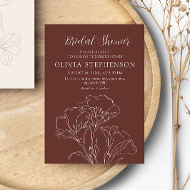 Elegant Calligraphy Simple Vrijgezellenfeest Kaart