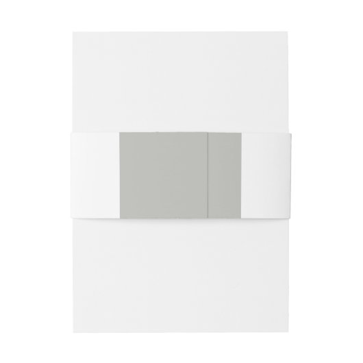 Elegant Calligraphy Wedding Invitation Belly Band Uitnodigingen Wikkel (Achterkant Voorbeeld)