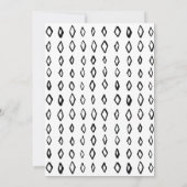 Elegant Calligraphy Wedding Invitations Kaart (Achterkant)