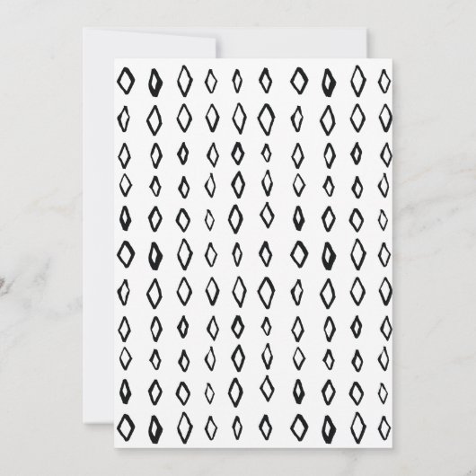 Elegant Calligraphy Wedding Invitations Kaart (Achterkant)