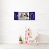 Elegant Calligraphy Wedding Photo Welcome Spandoek (Insitu)