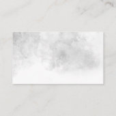 Elegant Calligraphy Wedding Website Enclosure Car Informatiekaartje (Achterkant)