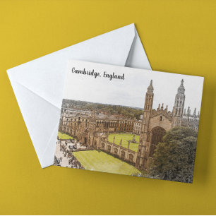 Elegant Cambridge Engeland Verenigd Koninkrijk Pan Briefkaart