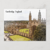 Elegant Cambridge Engeland Verenigd Koninkrijk Pan Briefkaart (Voorkant)