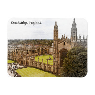 Elegant Cambridge Engeland Verenigd Koninkrijk Pan Magneet