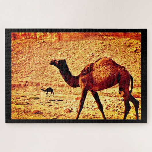 Elegant Camels Legpuzzel (Horizontaal)