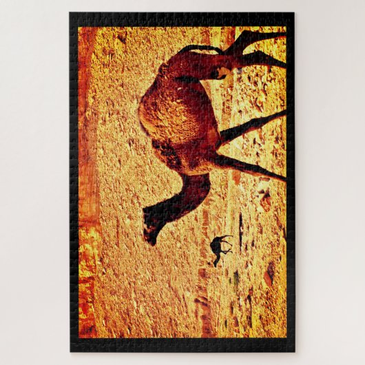 Elegant Camels Legpuzzel (Verticaal)