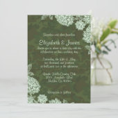 Elegant Camo Wedding Invitations Kaart (Staand voorkant)